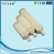1200lm AC85-265V 4pin/2pin led pl lamp 10w G23/G24/E27 led pl light SMD2835 ce/rohs approved